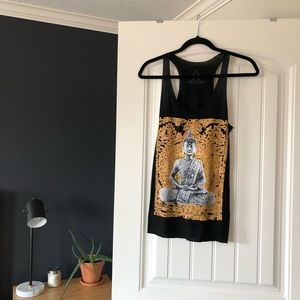 Size M Buddha Racerback Tank